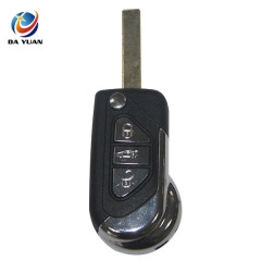 AS016027 for Citroen DS 3 buttons key shell without groove blade