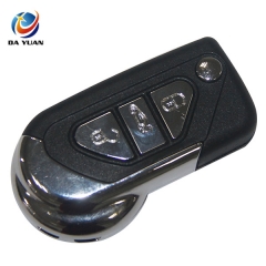 AS016027 for Citroen DS 3 buttons key shell without groove blade