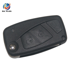 AS017020 for Fiat 3 button remote key shell