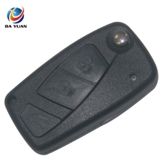 AS017020 for Fiat 3 button remote key shell