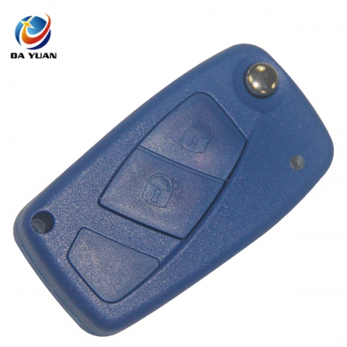 AS017021 for Fiat flip key shell 2 button (blue)