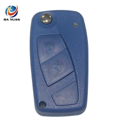 AS017021 for Fiat flip key shell 2 button (blue)