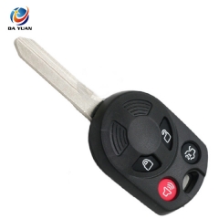 AS018035 For Ford 3+1 button remote key shell with FO38R blade