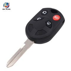 AS018036 FOR Ford 3+1 button remote key shell