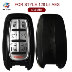 AK015042 for 2017-2018 Chrysler Pacifica Smart Keyless Remote Key 6+1 Button 434MHz HITAG 128BIT AES M3N-97395900 68238689