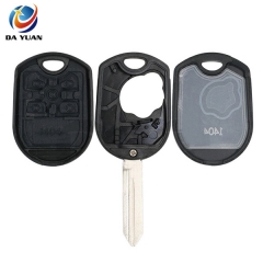 AS018038 For Ford 4+1 button remote key shell