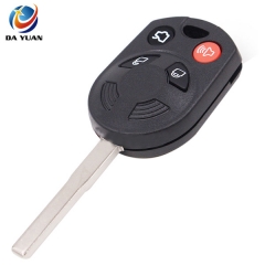 AS018037 for Ford Remote Key Shell 3+1 Button HU101 Blade