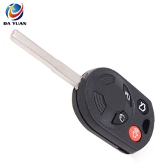 AS018037 for Ford Remote Key Shell 3+1 Button HU101 Blade