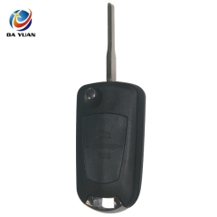 AS028030 For Opel Vectra 2 buttons remote key shell HU43 blade