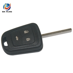 AS028037 For Opel 3 button remote key shell