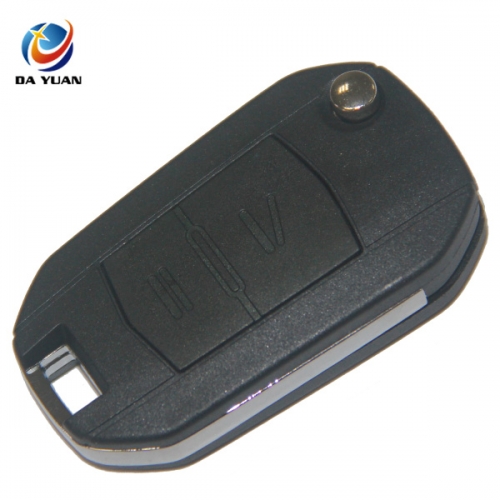 AS028053 For Opel 2 button flip key case with left blade(HU46 blade)