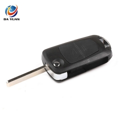 AS028048 For Opel 2 buttons replacable key shell with HU100 blade
