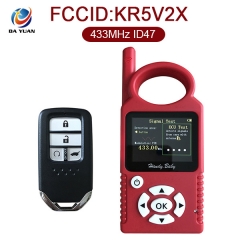 AK003087 for Honda Smart Key 4 Button 433MHz ID47 Chip FCCID KR5V2X OEM # 72147-THA-H31