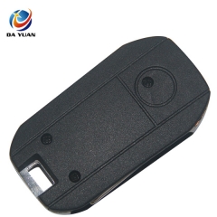 AS028051 For Opel 2 button flip key shell with HU43 blade