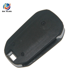 AS028053 For Opel 2 button flip key case with left blade(HU46 blade)