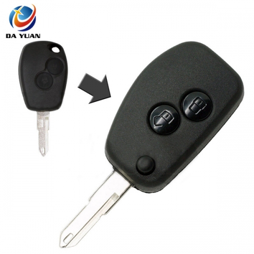 AS010022 Flip Key Shell for RENAULT Clio Kangoo Scenic Remote Case