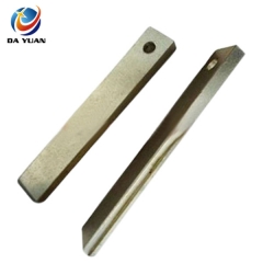 AS009048 For Peugeot key blade for candy bar case with groove blade