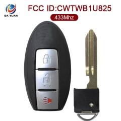 AK027055 for Nissan Cube Armada Smart Key 2+1 Button 433MHz  PCF7952 CWTWB1U825 285E3-1KM0D