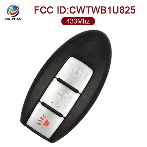 AK027055 for Nissan Cube Armada Smart Key 2+1 Button 433MHz  PCF7952 CWTWB1U825 285E3-1KM0D