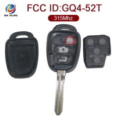 AK007109 for Toyota Remote Key 2+1 Button 315MHz GQ4-52T