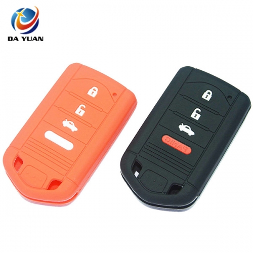 AS062003 Silicone key cover rubber case fob for Honda