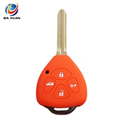 AS063004 Silicone key cover Case for toyota 4 button