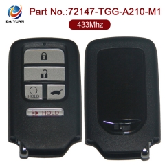AK003090 Original for Honda Smart Remote Key 4+1 Button 433MHz 47 Chip FCC ID KR5V2X 72147-TGG-A210-M1