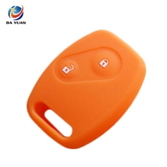 AS062002 2 Button Car key silicone shell cover for Honda