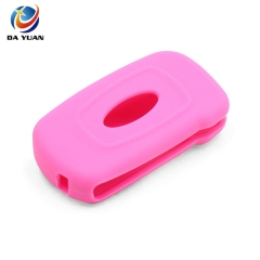 AS067004 Silicone Car 3 Button Remote Key Fob Cover Case for Ford Focus Fiesta Escort