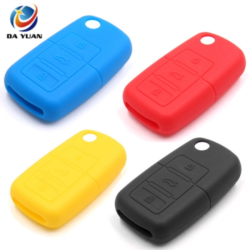 AS066001 Silicone Car 3 Buttons Remote Key Cover Case Shell for VW