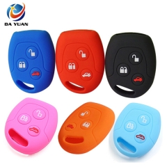 AS067005 Silicone Car Remote Key Fob Cover Shell Case for Ford