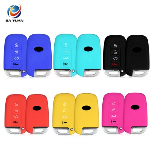 AS064002 SILICONE COVER FOR HYUNDAI 4 BUTTON REMOTE CAR KEY