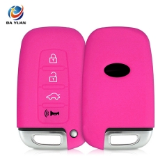 AS064002 SILICONE COVER FOR HYUNDAI 4 BUTTON REMOTE CAR KEY