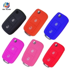 AS066006 silicone cover case for VW Golf remote Car flip