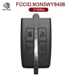 AK018082 for Ford Taurus Smart Key 4 Button 315MHz  FCCID M3N5WY8406