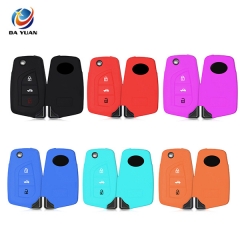 AS063010 SILICONE COVER FOR TOYOTA 3 BUTTON CAR FLIP KEY CASE COVER