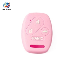 AS062008 Silicone Case Skin Shell Cover For HONDA Remote Car Key