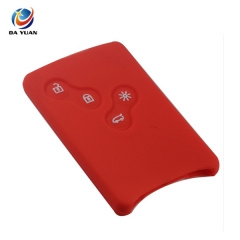 AS070002 Silicone Cover for Renault Clio Logan Megane 2 3 Koleos Scenic 4 Button Car key