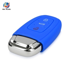 AS068003 SILICONE COVER FOR AUDI 3 BUTTON CAR KEY KEYLESS CASE COVER