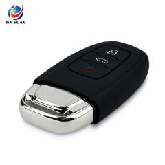 AS068003 SILICONE COVER FOR AUDI 3 BUTTON CAR KEY KEYLESS CASE COVER