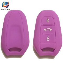 AS061007 Silicone Cover Case For Citroen Car FOB Smart Key
