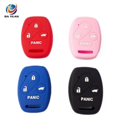 AS062008 Silicone Case Skin Shell Cover For HONDA Remote Car Key