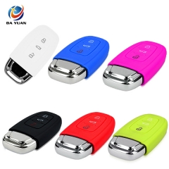 AS068003 SILICONE COVER FOR AUDI 3 BUTTON CAR KEY KEYLESS CASE COVER