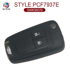 AK022003 for Holden Flip Remote Control Key 2 Button 433MHz PCF7937E 5WK50079