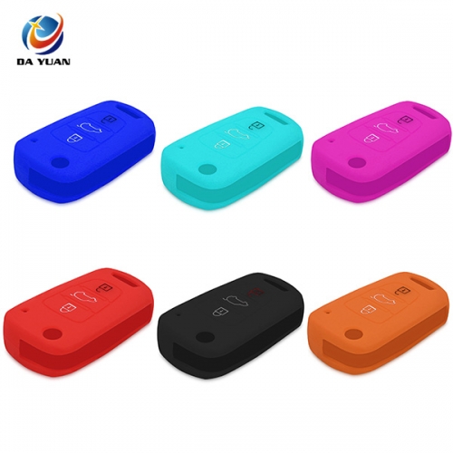 AS064005 SILICONE COVER FOR HYUNDAI 3 BUTTON CAR FLIP KEY ETUI CASE COVER