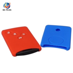 AS070004 Silicone Car Key Cover Case for Renault Clio remote Car flip