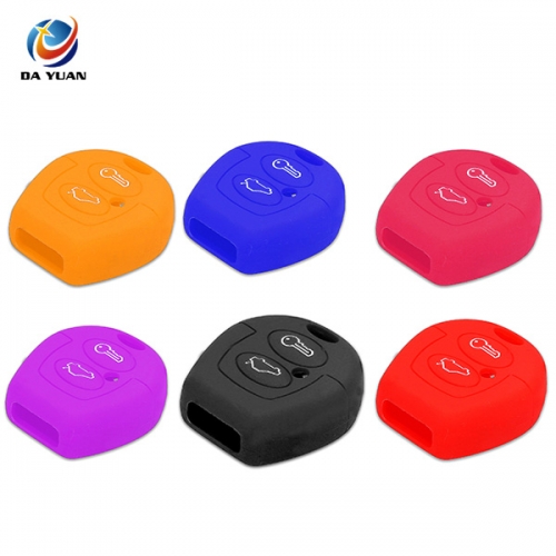 AS067007 Silicone Car Key Cover Shell  for Ford 2 button