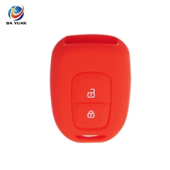 AS070003 Silicone Car Key Cover FOB Case For Renault Scenic Master Megane Logan Clio Captur Remote Key Case