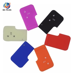 AS070008 3 Buttons Remote Silicone Rubber Car Key Case Cover For Renault Megane