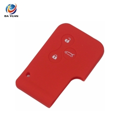 AS070008 3 Buttons Remote Silicone Rubber Car Key Case Cover For Renault Megane